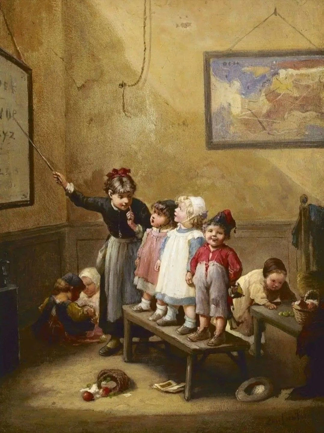 André - Henri Dargelas, La lezione